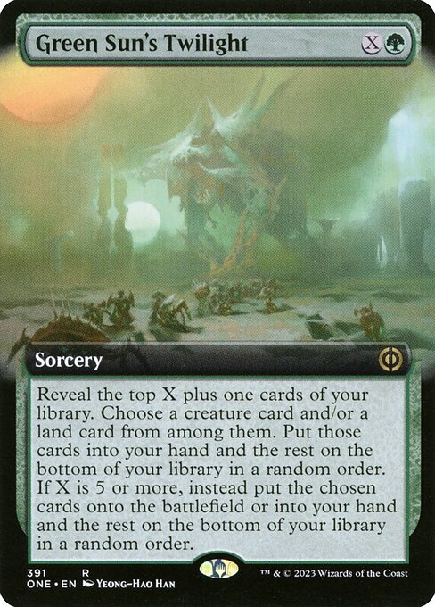 Magic the Gathering Card - Green Sun's Twilight - MTG Circle