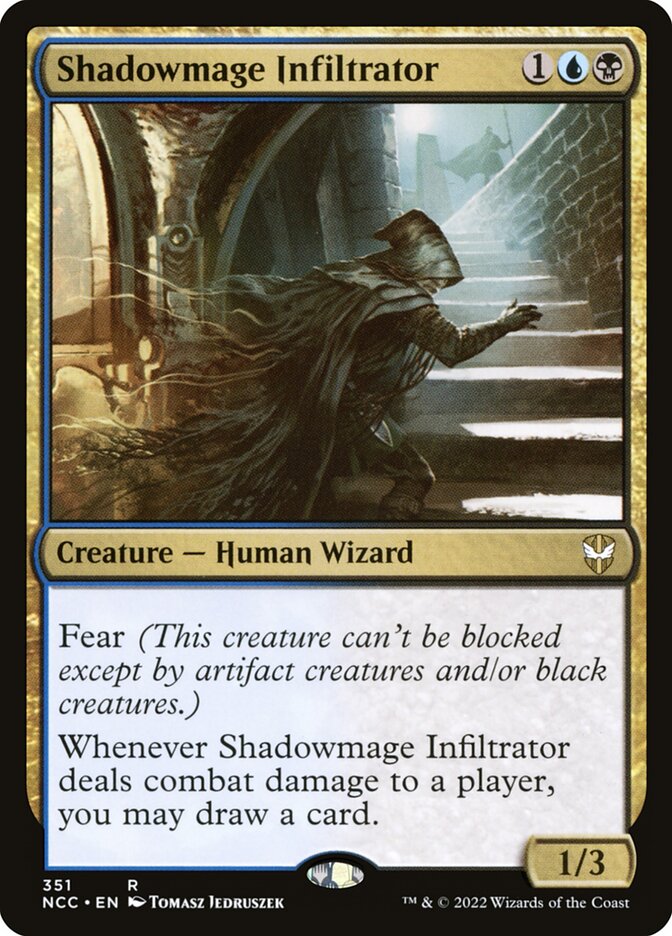 Magic the Gathering Card - Shadowmage Infiltrator - MTG Circle