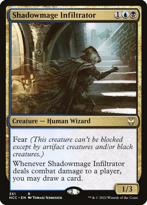 Magic the Gathering Card - Shadowmage Infiltrator - MTG Circle