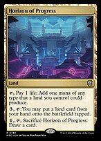 Magic the Gathering Card - Horizon of Progress - MTG Circle