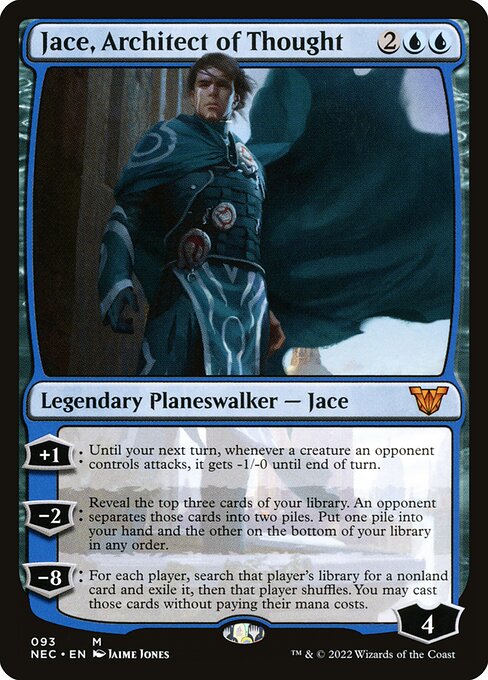 Magic the Gathering Card - Jace, Architect of Thought - MTG Circle