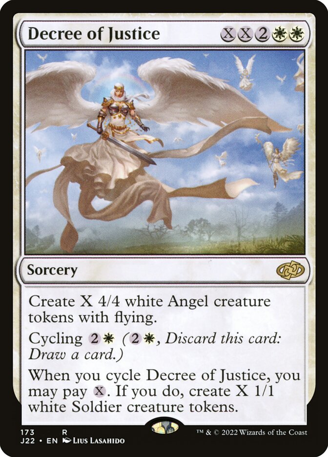 Magic the Gathering Card - Decree of Justice - MTG Circle