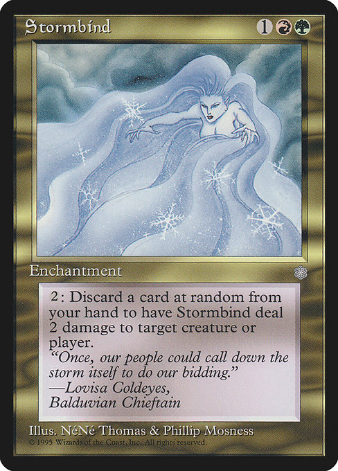 Magic the Gathering Card - Stormbind - MTG Circle