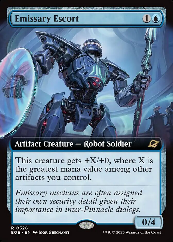 Magic the Gathering Card - Emissary Escort - MTG Circle