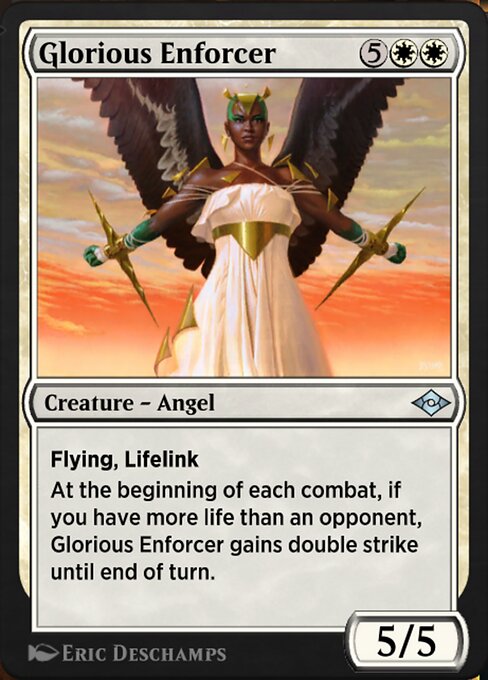 Magic the Gathering Card - Glorious Enforcer - MTG Circle