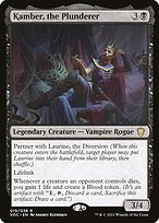 Magic the Gathering Card - Kamber, the Plunderer - MTG Circle