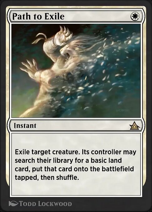 Magic the Gathering Card - Path to Exile - MTG Circle