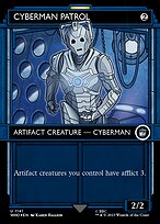 Magic the Gathering Card - Cyberman Patrol - MTG Circle