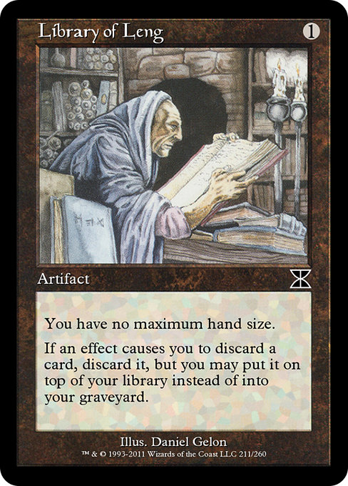 Magic the Gathering Card - Library of Leng - MTG Circle