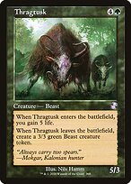 Magic the Gathering Card - Thragtusk - MTG Circle