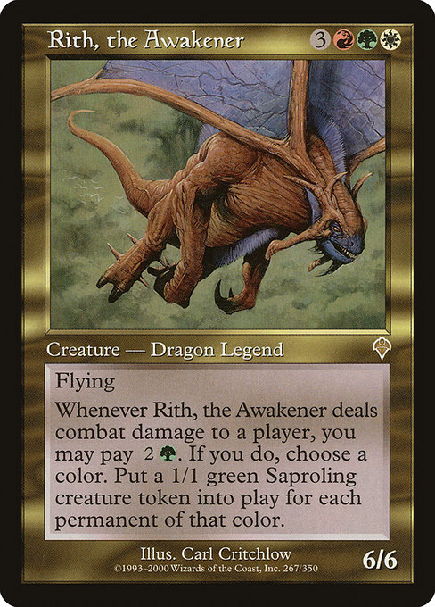 Magic the Gathering Card - Rith, the Awakener - MTG Circle