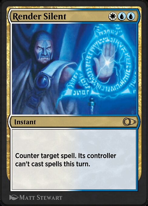 Magic the Gathering Card - Render Silent - MTG Circle