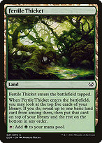 Magic the Gathering Card - Fertile Thicket - MTG Circle