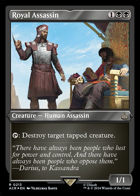 Magic the Gathering Card - Royal Assassin - MTG Circle