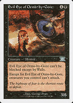 Magic the Gathering Card - Evil Eye of Orms-by-Gore - MTG Circle