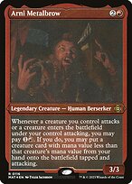 Magic the Gathering Card - Arni Metalbrow - MTG Circle