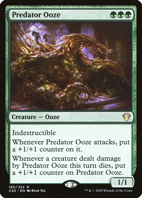 Magic the Gathering Card - Predator Ooze - MTG Circle