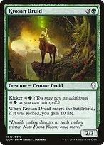 Magic the Gathering Card - Krosan Druid - MTG Circle