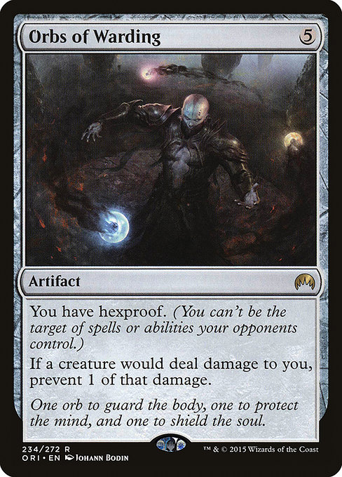 Magic the Gathering Card - Orbs of Warding - MTG Circle