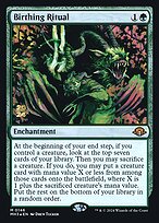 Magic the Gathering Card - Birthing Ritual - MTG Circle