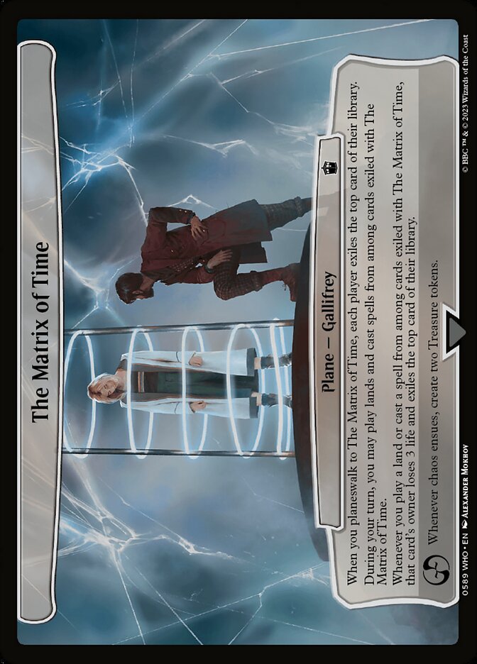 Magic the Gathering Card - The Matrix of Time - MTG Circle