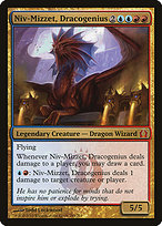 Magic the Gathering Card - Niv-Mizzet, Dracogenius - MTG Circle