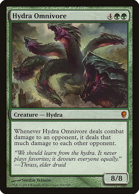 Magic the Gathering Card - Hydra Omnivore - MTG Circle