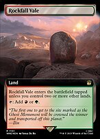 Magic the Gathering Card - Rockfall Vale - MTG Circle