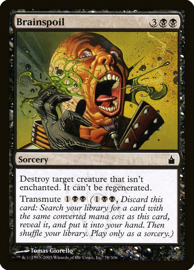Magic the Gathering Card - Brainspoil - MTG Circle
