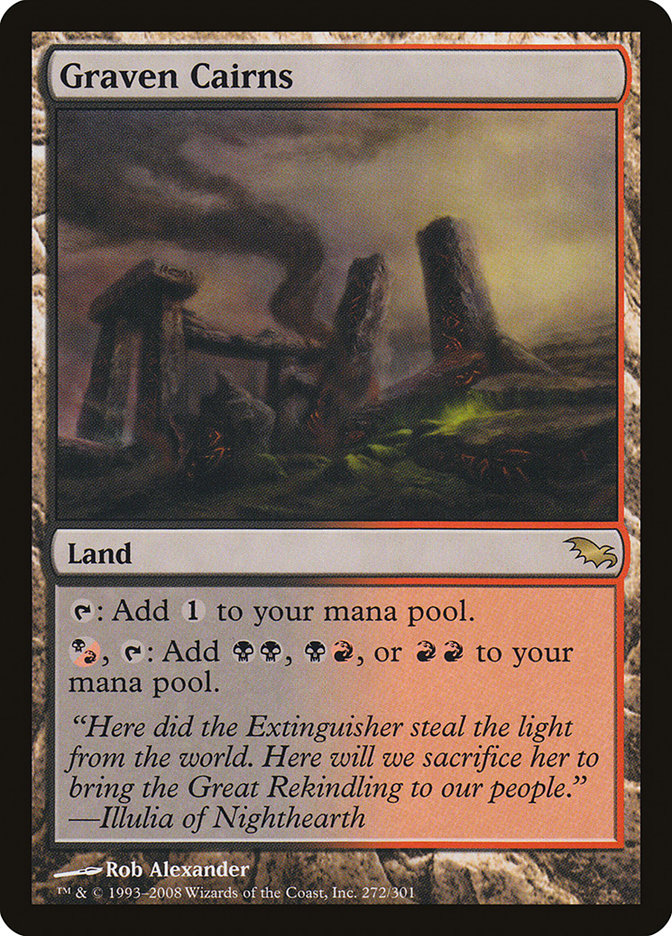 Magic the Gathering Card - Graven Cairns - MTG Circle