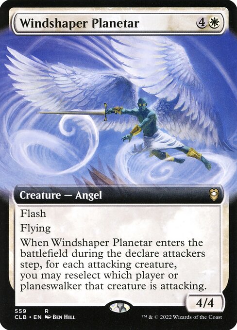 Magic the Gathering Card - Windshaper Planetar - MTG Circle