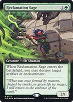 Magic the Gathering Card - Reclamation Sage - MTG Circle