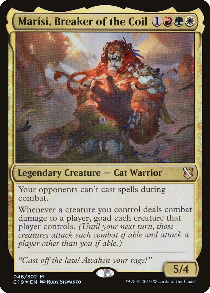 Magic the Gathering Card - Marisi, Breaker of the Coil - MTG Circle