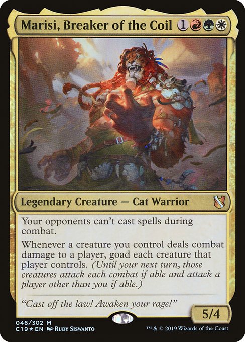 Magic the Gathering Card - Marisi, Breaker of the Coil - MTG Circle