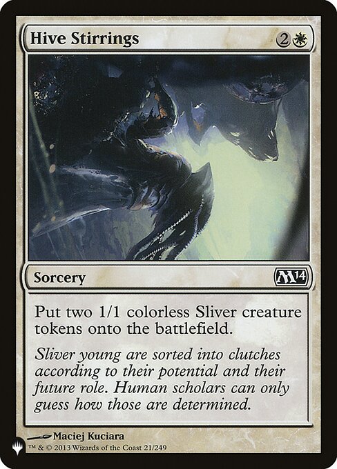 Magic the Gathering Card - Hive Stirrings - MTG Circle