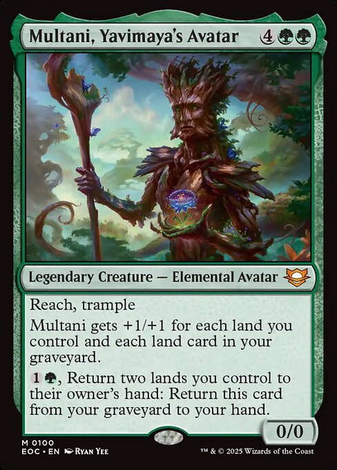 Magic the Gathering Card - Multani, Yavimaya's Avatar - MTG Circle
