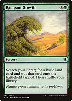 Magic the Gathering Card - Rampant Growth - MTG Circle
