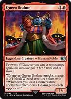 Magic the Gathering Card - Queen Brahne - MTG Circle
