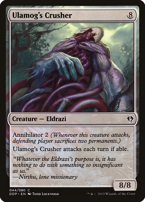 Magic the Gathering Card - Ulamog's Crusher - MTG Circle