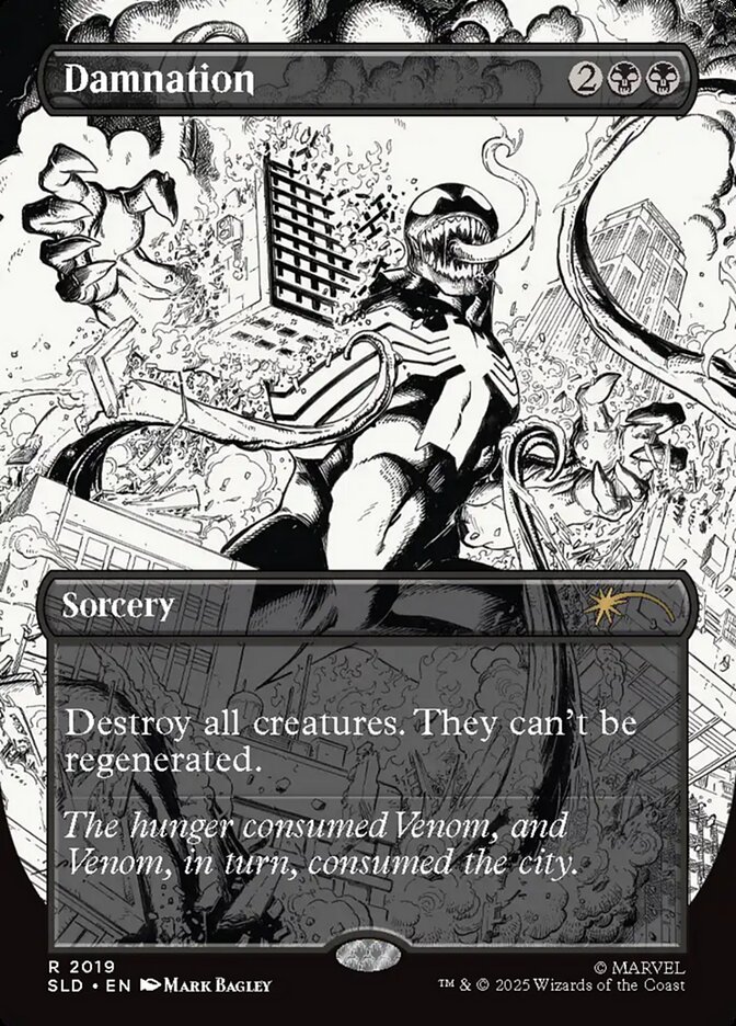 Magic the Gathering Card - Damnation - MTG Circle