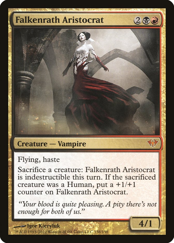 Magic the Gathering Card - Falkenrath Aristocrat - MTG Circle