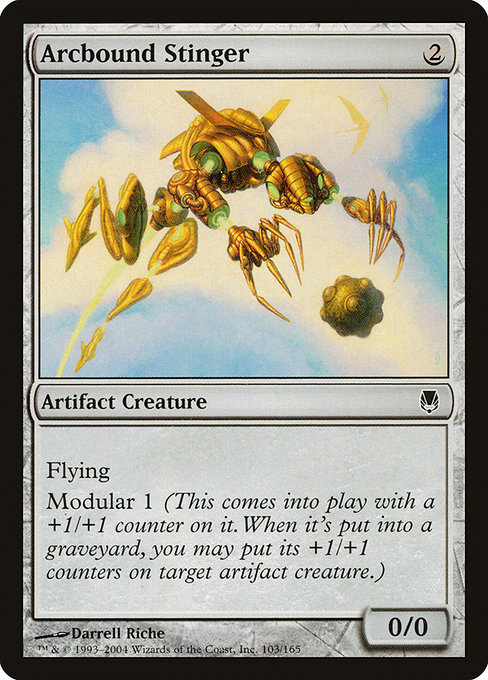 Magic the Gathering Card - Arcbound Stinger - MTG Circle