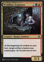Magic the Gathering Card - Weldfast Engineer - MTG Circle