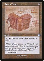 Magic the Gathering Card - Jalum Tome - MTG Circle