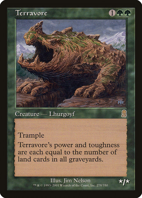 Magic the Gathering Card - Terravore - MTG Circle
