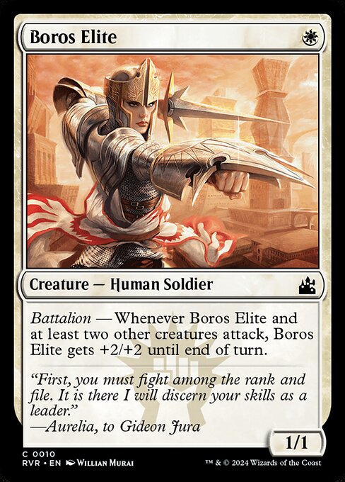 Magic the Gathering Card - Boros Elite - MTG Circle