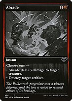 Magic the Gathering Card - Abrade - MTG Circle