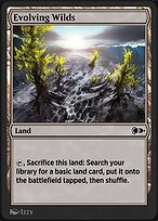 Magic the Gathering Card - Evolving Wilds - MTG Circle