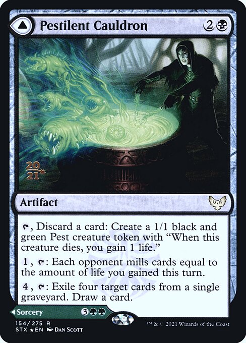 Magic the Gathering Card - Pestilent Cauldron - MTG Circle