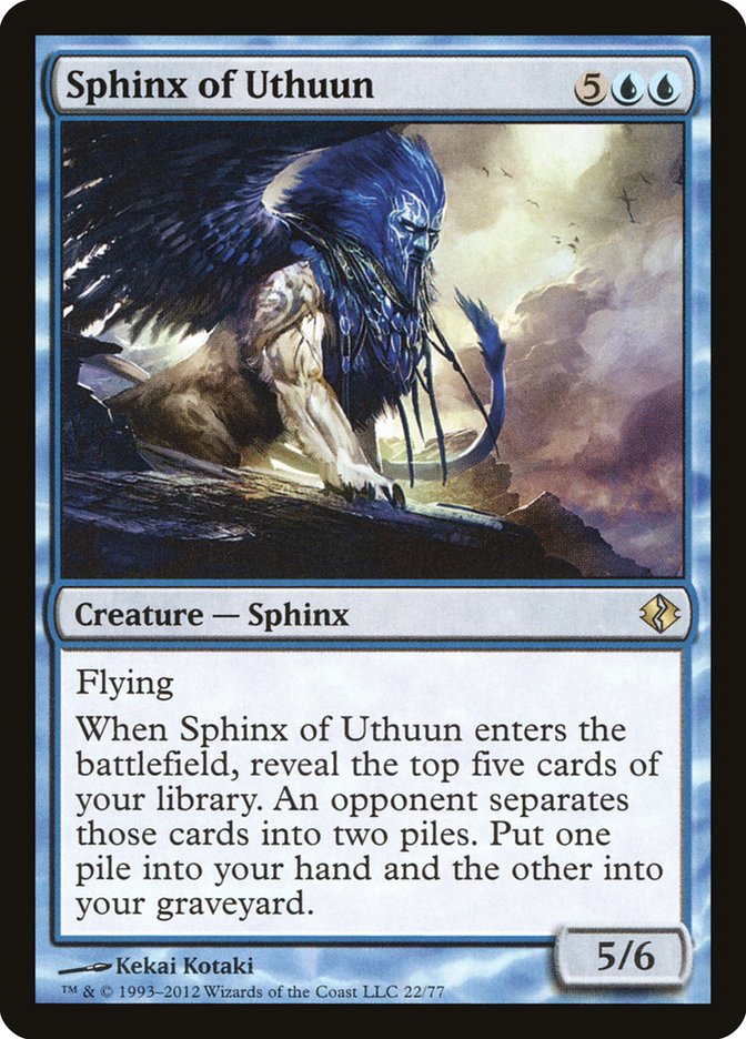 Magic the Gathering Card - Sphinx of Uthuun - MTG Circle